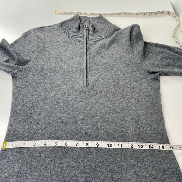 Tommy Bahama Small Knit Sweater Dress Small Tommy Bahama Knit Dress Gray Sweater - Picture 13 of 16